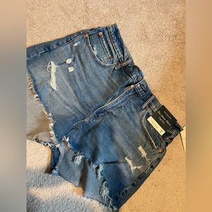 Abercrombie&Fitch CURVE LOVE MOM SHORTS